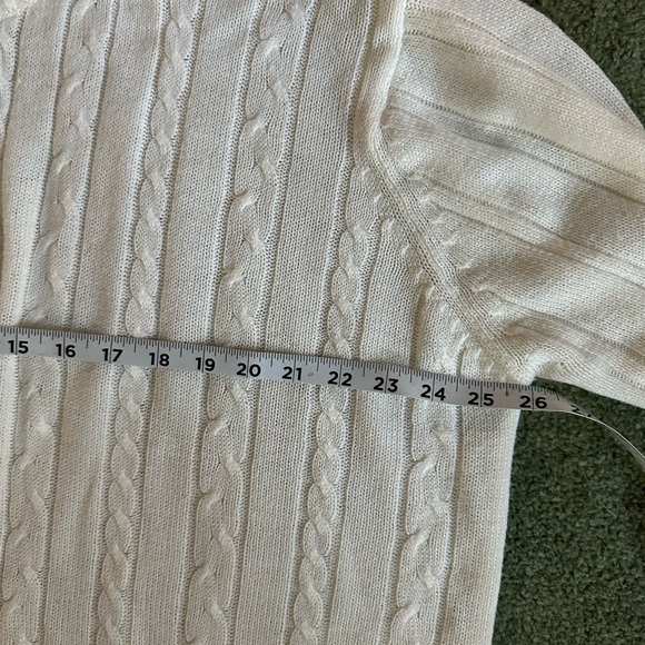 Vintage Sara Morgan Button Up Cardigan in Soft White. Womens Size XXL - Picture 4 of 6